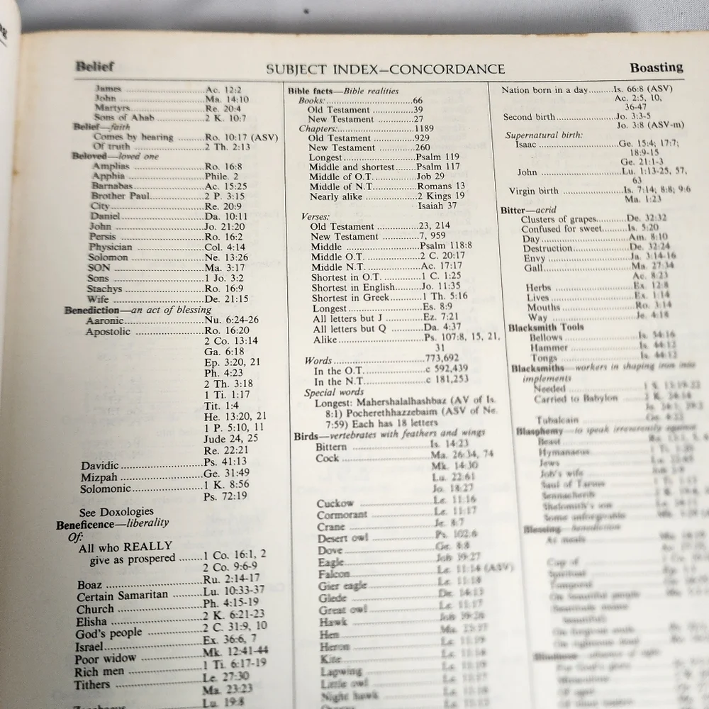 Vintage 1978 Holy Bible Family Life Edition Full Color Sections